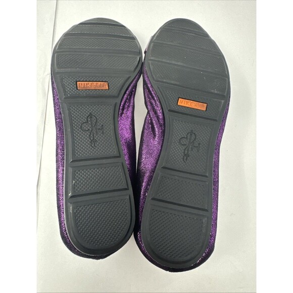 Cole Haan Janelle OT.Ballet Open Toe Leather Flats Masquerade SZ 8 B Purple - Picture 5 of 12
